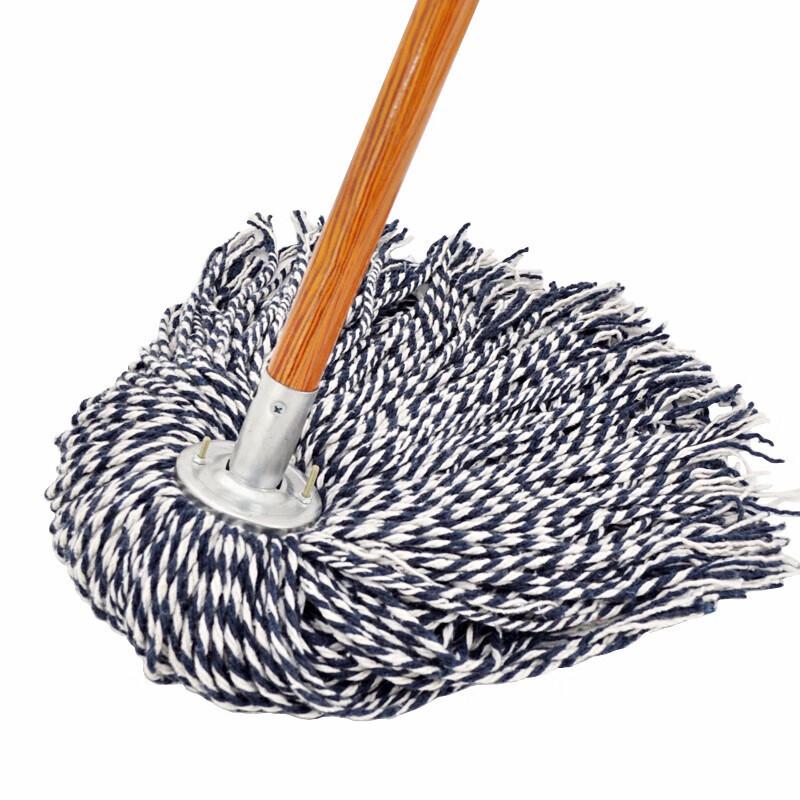 Jiangtingke Wooden Handle Cotton Mop
