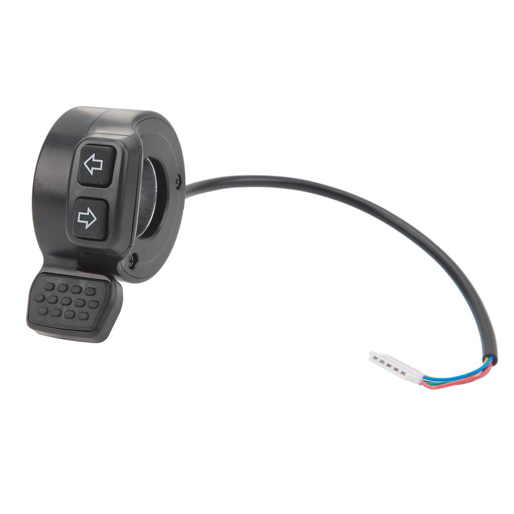 Electric Scooter Thumb Finger Throttle with Left Right Steering Switch Electric Bike Bicycle Thumb Throttle XLD 109 S2L