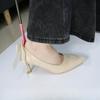 1Pc Stainless Steel Retractable Shoehorn Long Handle Household Shoe Puller Shoe Puller Shoe Puller