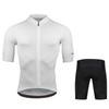 Men Women Cycling Jersey Shorts Set Breathable Bike Wear Road Running
