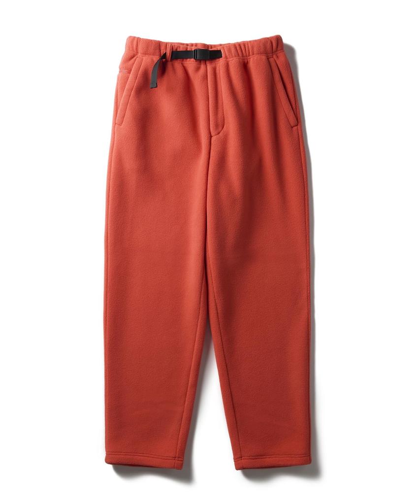 Snow Peak Fleece Pants and Size M Water-Repellent PA-25AU017, Men's Women's, Orange,