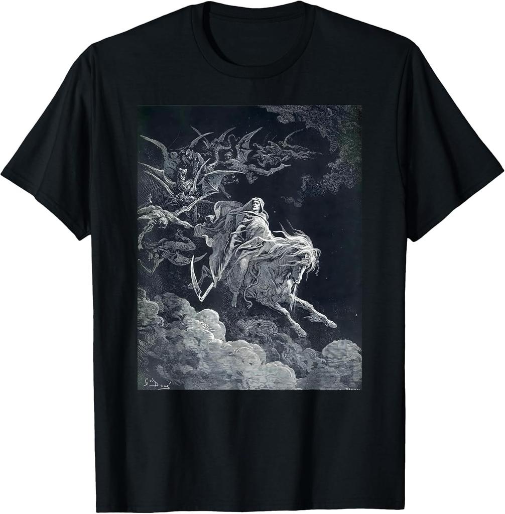 NEW! Vision of Death Famous Painting Art Lover Gift Cotton Tee - MADE IN USA