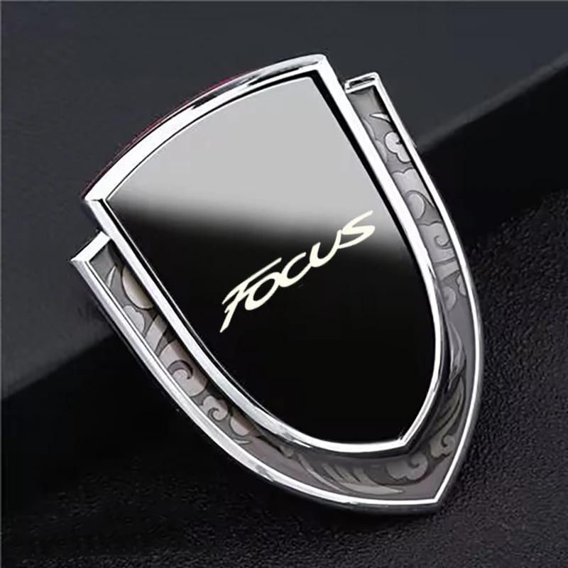 Car Stickers 3D Metal Accsesories Auto Accessory for Ford Focus Mk1 Mk2 Mk3 Mk4 2 3 4 St Stline Vignale Lommel