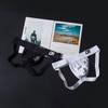 Men's Summer Cotton Sport Thong - Low-Waist, Hip-Lifting, Letter Design