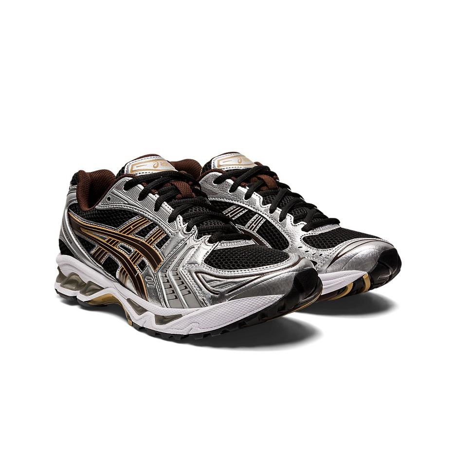 New ASICS Gel Kayano 14 Black Coffee Silver 1201A019-004