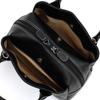 Kitamura Tag Handbag Beige Stitching 15521 K-Mark 2-Way Y-1313 Black/Sand [Black]