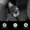 Tire Valve Stem Caps 4 Pack, Car Wheel Stem Caps,Aluminum Air Valve Covers Universal Fit for Cars, SUVs,Trucks, Bikes, and Motorcycles(Vintage n