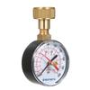 Lepmerk 2 12"" Pressure Gauge Water Pressure Test Gauge 34"" Female Hose Thread 0200 PSI with