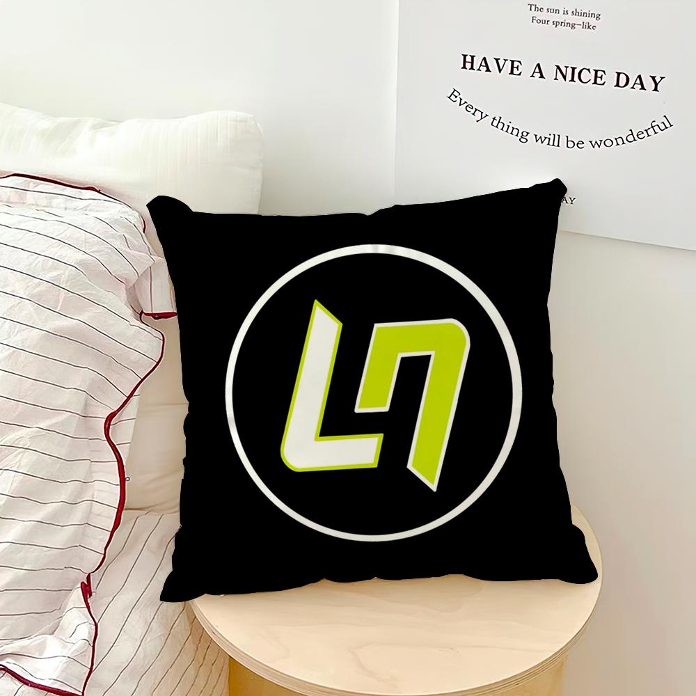

Наволочка для подушки Motion Racing для дивана, гостиной, спальни, изголовья, спинки, подушки L-Lando N-Norris-Logo, квадратная подушка для сна 40x40CM