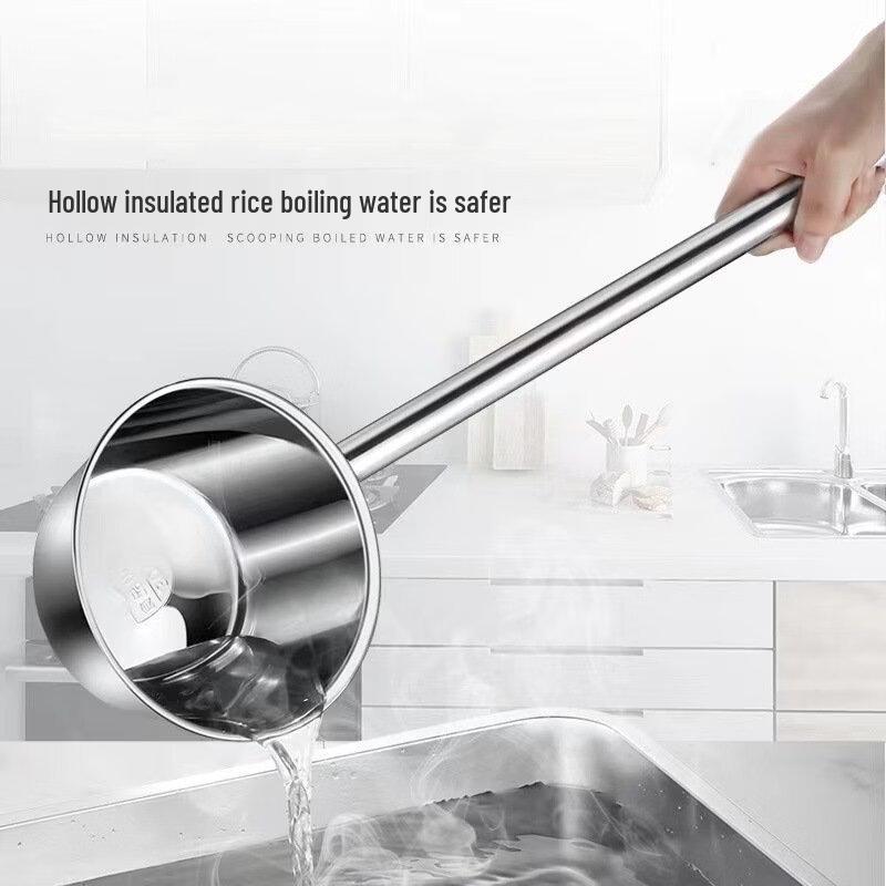 Ruhan Thickened 304 Stainless Steel Water Ladle