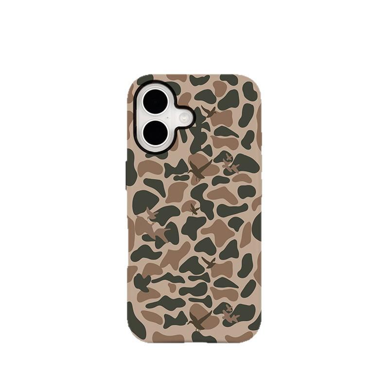 

Vintage Leopard Print Magnetic Case & Film for Apple 17 iPhone 13/14