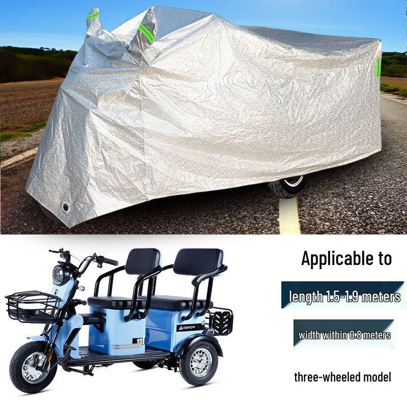 Universal Waterproof Thickened Electric Tricycle & Scooter Rain Cover