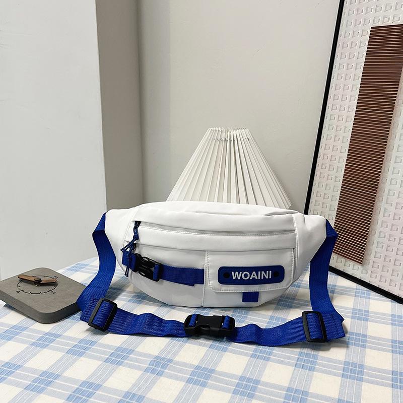 

Проста повсякденна сумка 2024 літо нова ретро японська сумка-месенджер трендовий бренд Хараджуку поясна сумка проста мода нагрудна сумка жіноча