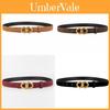 Womens Genuine Leather Belt With Sanded Finish And Alloy Clasp For Daily Use