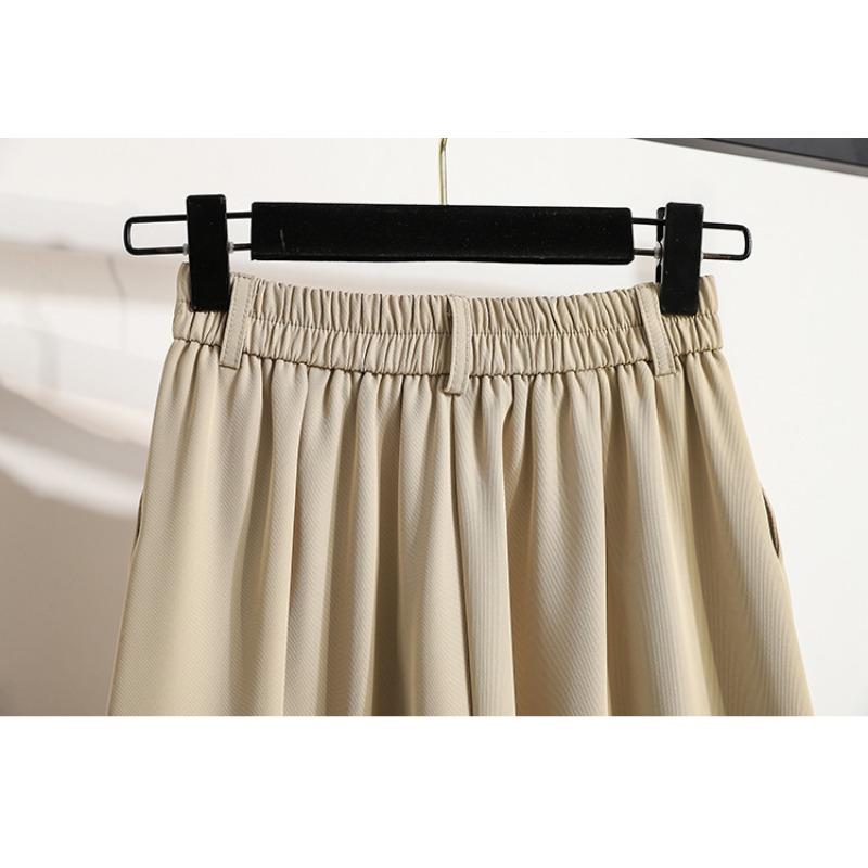 Dimanaf 2025 Été Style Femmes Shorts Pantalons Amples Taille Haute Basiques Pantalons Décontractés Féminins Solides