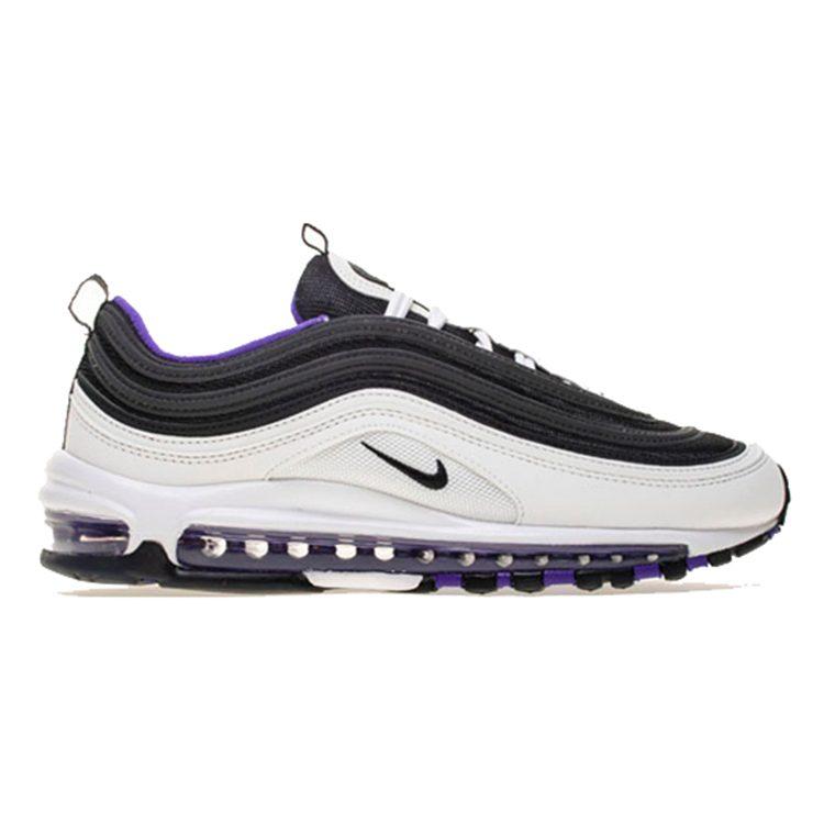 Nike Air Max 97 White Black Persian Violet GS 921522-102
