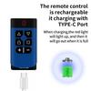 8-IN-1 Universal Garage Remote Control Gate Key Duplicator Clone Multi-frequency Garage Door Controller 8 Channel 433 300-915Mhz