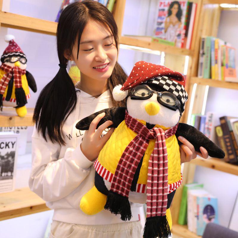 Adorably Soft Joey's Friend Hugsy Plush Penguin Stuffed Toy For Cozy Bedtime Comfort