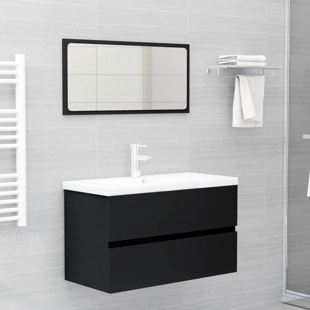 Ensemble de meubles de salle de bain  bois d'ingénierie