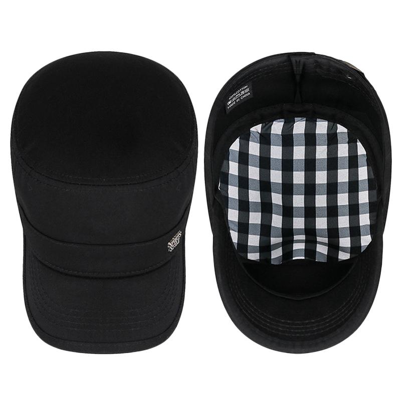 Four Seasons Adjustable Flat Cap Men Big Head Cap