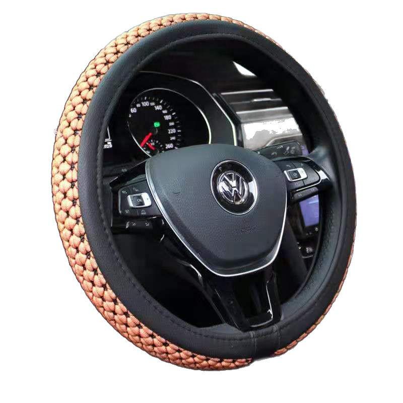 Universeller Sommer Eis Seide Lenkradbezug - Atmungsaktiv, Doppelsaison-Nutzung