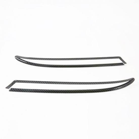 Carbon Fiber For Kia Optima 2021 2022 Tail Rear Fog Light Foglight Lamp Cover