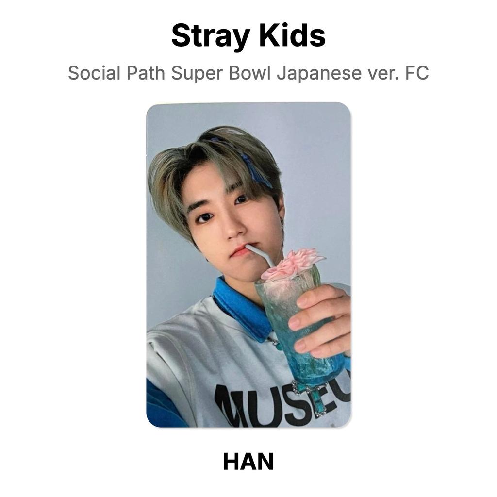 Stray Kids Social Path Super Bowl Japanese ver. FC Official Photocard