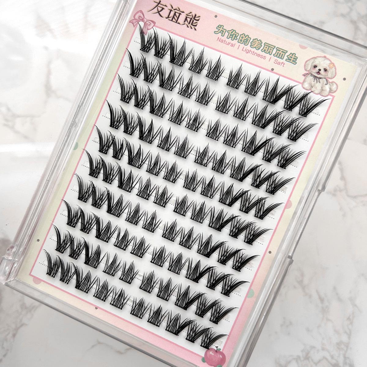 

Бесклеевые накладные ресницы «Девятихвостый кролик»: Натуральный, Удлиняющий, Сегментированный для начинающих