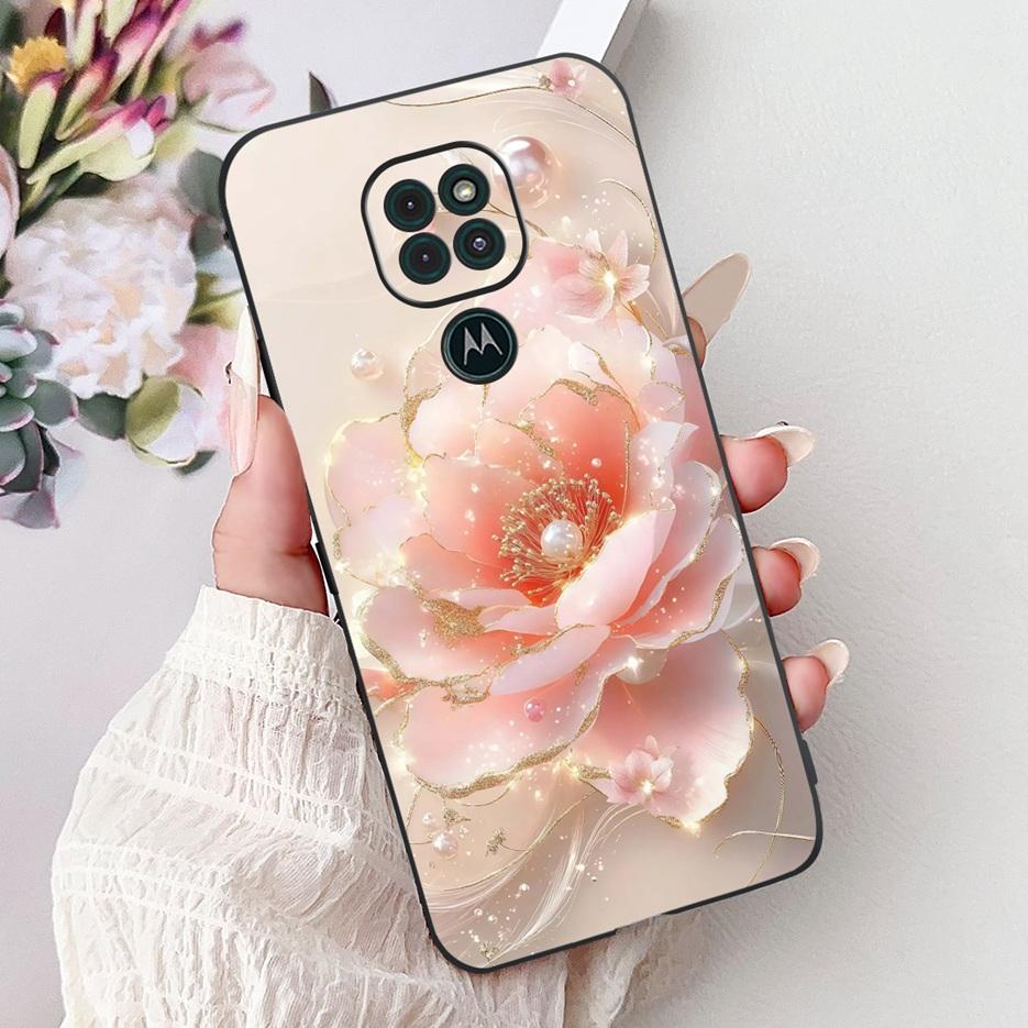 For Motorola Moto G9 Play Case Colorful Flowers Painted Cover Soft TPU Phone Cases For Motorola Moto G9 Plus MotoG9 Power Fundas