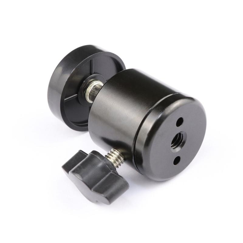 1pcs Camera Tripod Mini Ball Head 1/4" Mount for SB800 SB900 580EX II vidicon Flash