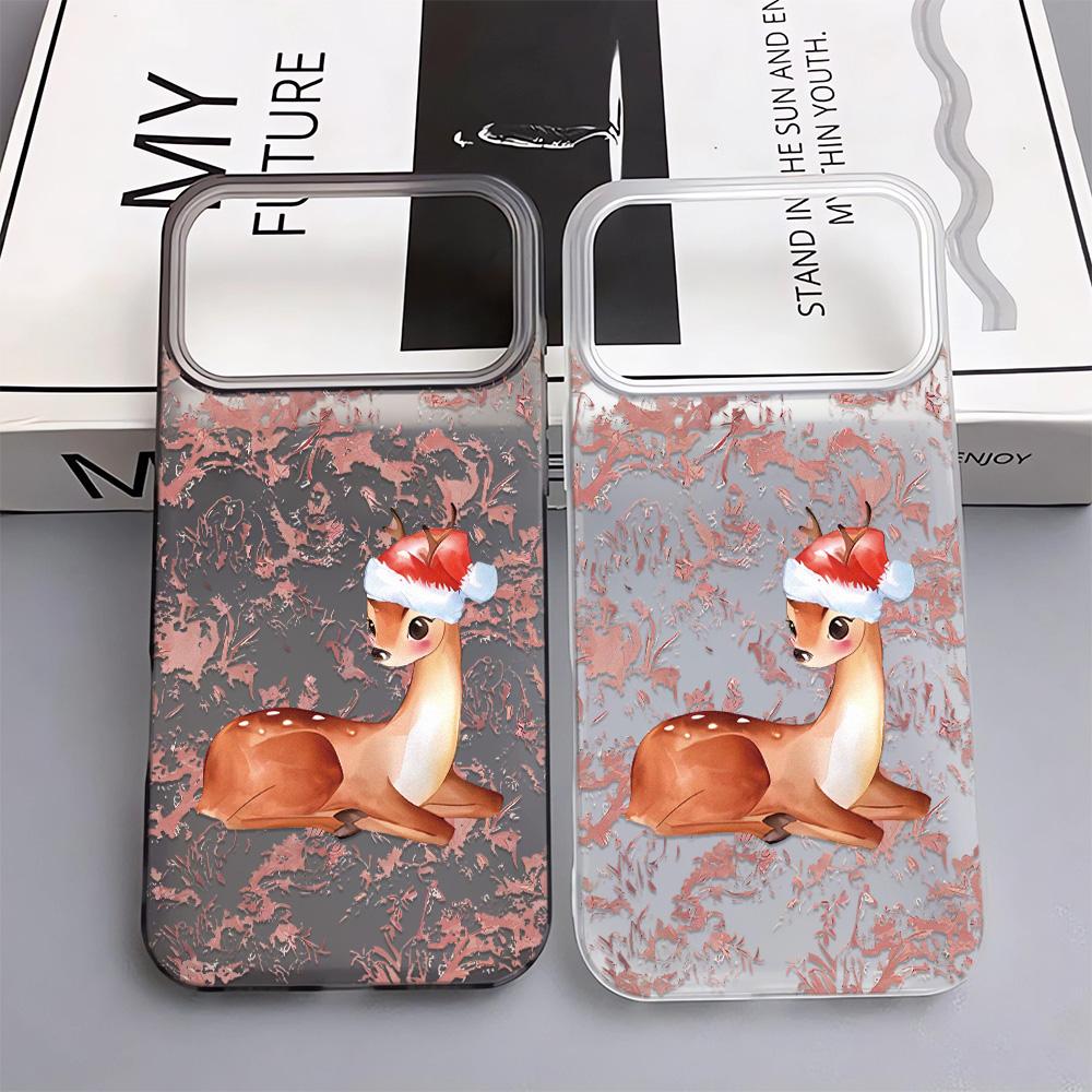 Pattern Design Of Deer Phone Case For IPhone 17 Pro Max 17Air 11 13 12 14 15 16 Plus Soft Silicone Senior Cover Case 15pro