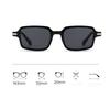 Unisex Retro Square Sunglasses Classic Full-Frame Fashion Eyewear For Men And Women Stylish Uv400 Sun Protection Sunglasses