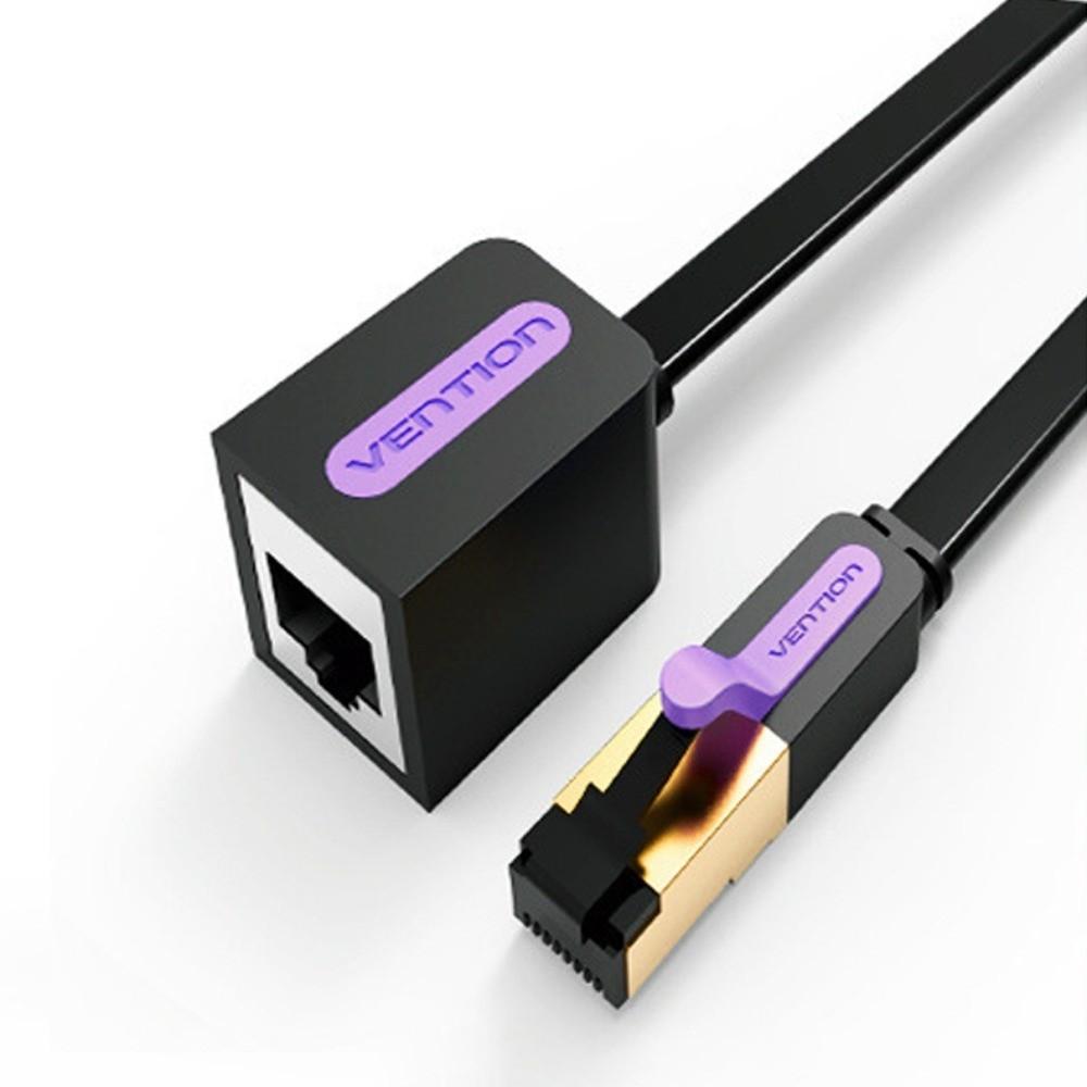 PVC Ethernet Extension Cord RJ45 CAT7 Ethernet Cable Easy To Use Cat 7 Extender Cable  Laptop