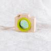 Kaleidoscope Toy with Hanging Rope Simulation Bee Eye Effect Kids Wooden
