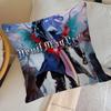 Famous Anime D-Devil May Cry   Cushion Cover Pillowcase Upholstery Sofa Throw Pillow Home Decor Pillowcas