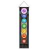 Seven Chakra Tapestry Vertical Wall Hanging Tree of Life Tapestry Tassel Yoga Meditation Tapestry for Bedroom Living Decoration