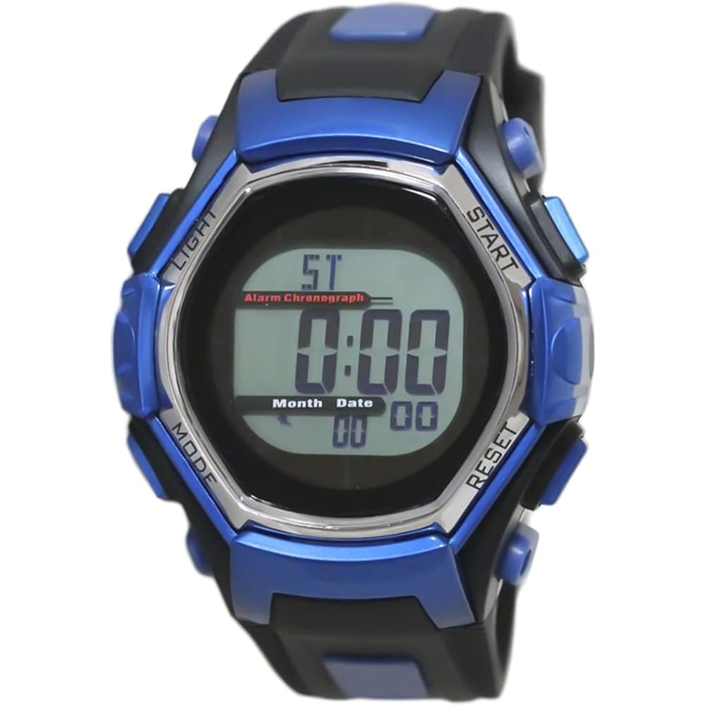 Crepha Digital Men s Solar Watch Black with Radio Control and Urethane Strap F-63-498BK