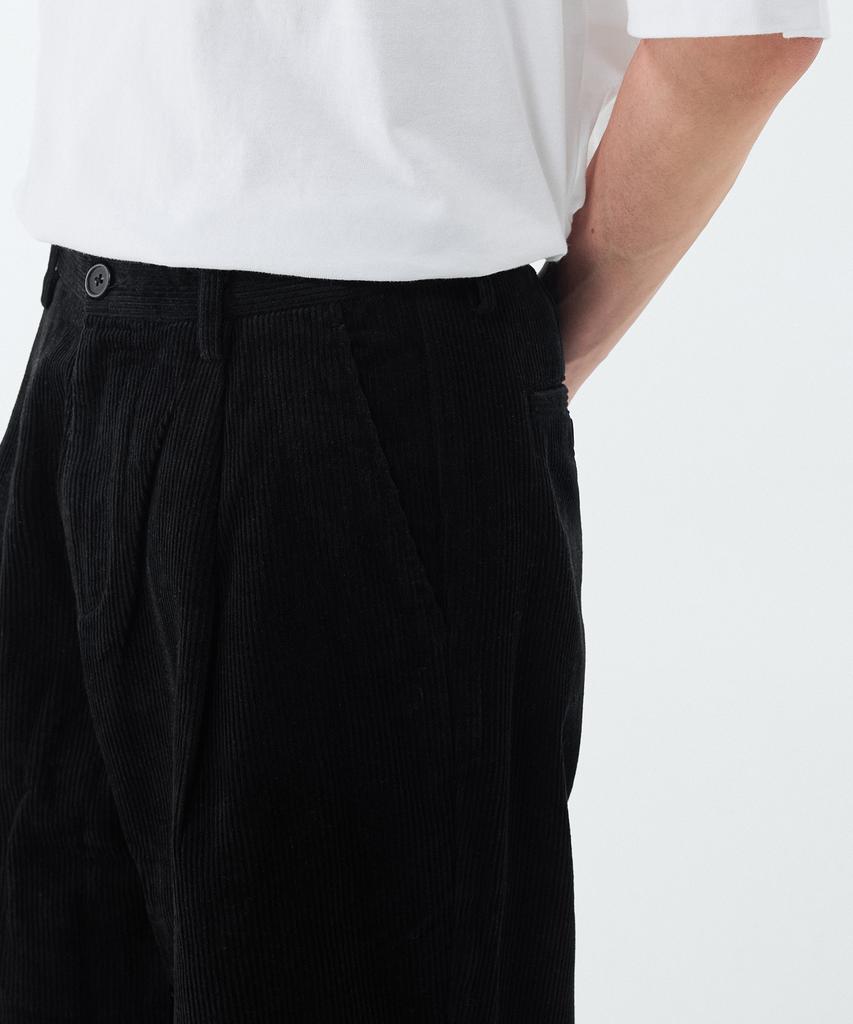 Musinsa Standard Wide Corduroy Pants [Black]