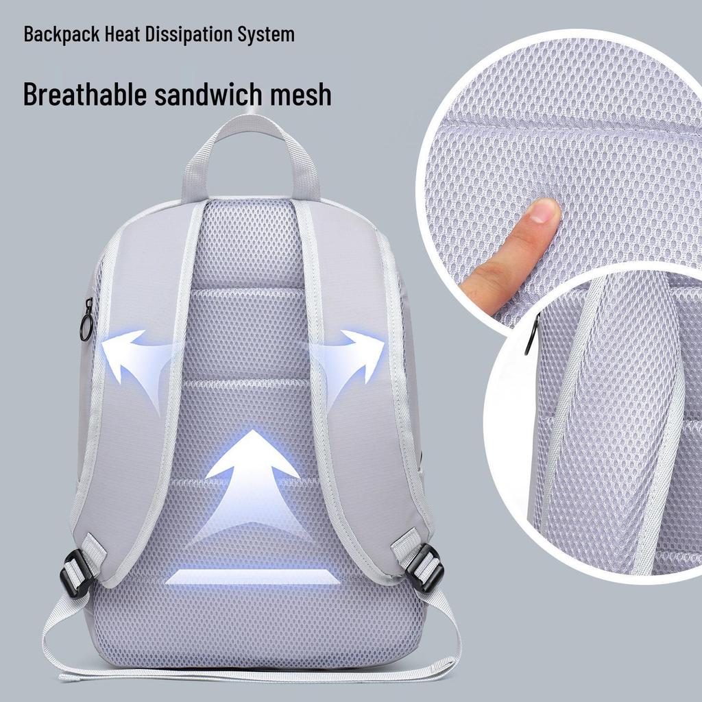 High-Value Waterproof Minimalist Backpack: Durable, Large-Capacity Computer Bag for College Students and Business Travel