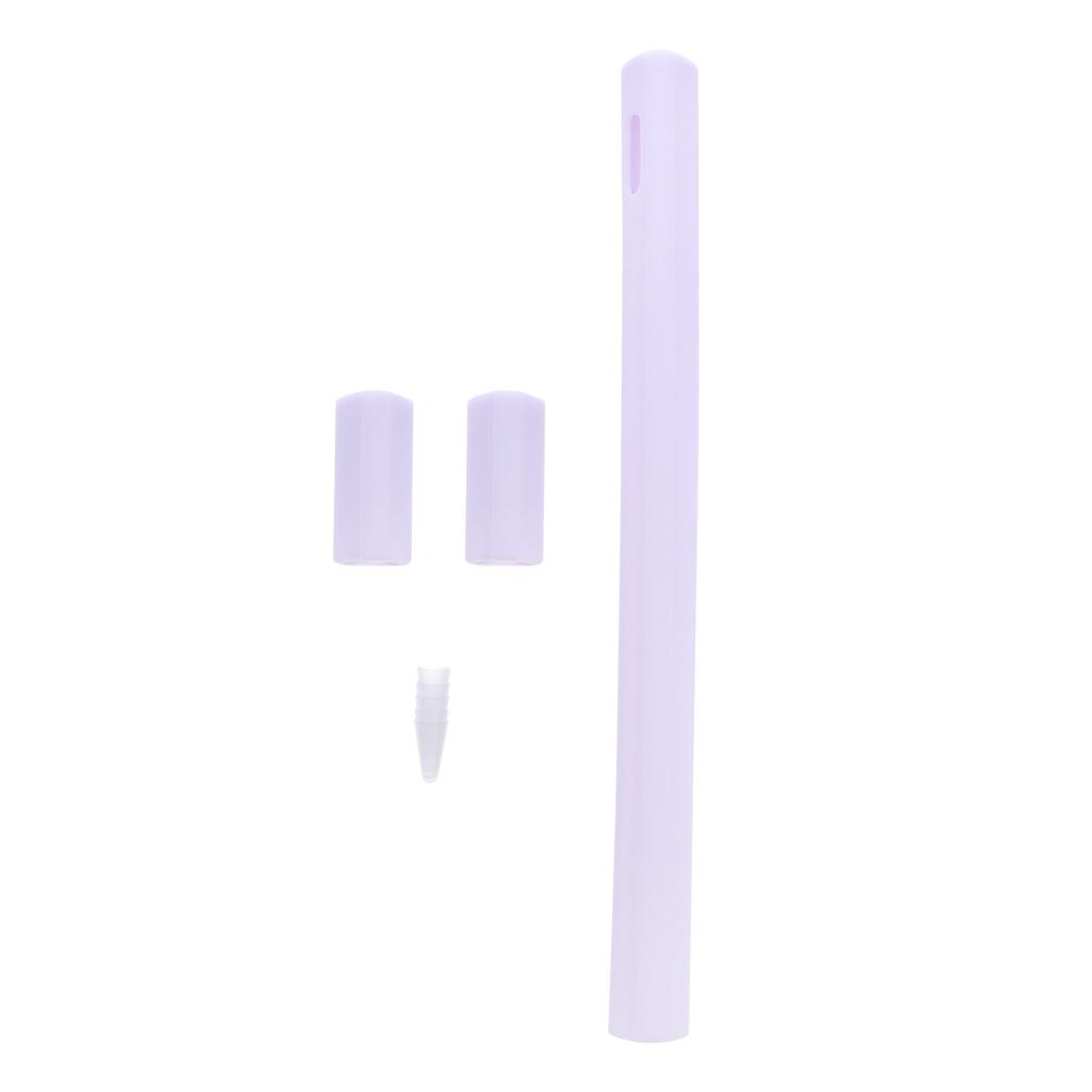 1Pcs Soft Silicone Stylus Pen Holder Sleeve Anti-Drop Protective Cover for Pencil 2 Included