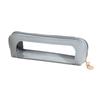 Three-dimensional Casual Transparent PU Pencil Case Casual Window Leather Pencil Case Transparent Stationery Bag