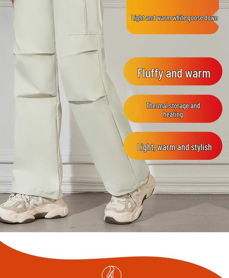 Women's Cotton Down Pants for Winter 2025: Cold-Proof, Waterproof, Windproof for Extreme -40°C Weather