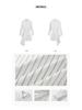 2026 Spring/Summer Women's Striped Shirt Dress - Casual, Fashionable, Bodycon Design