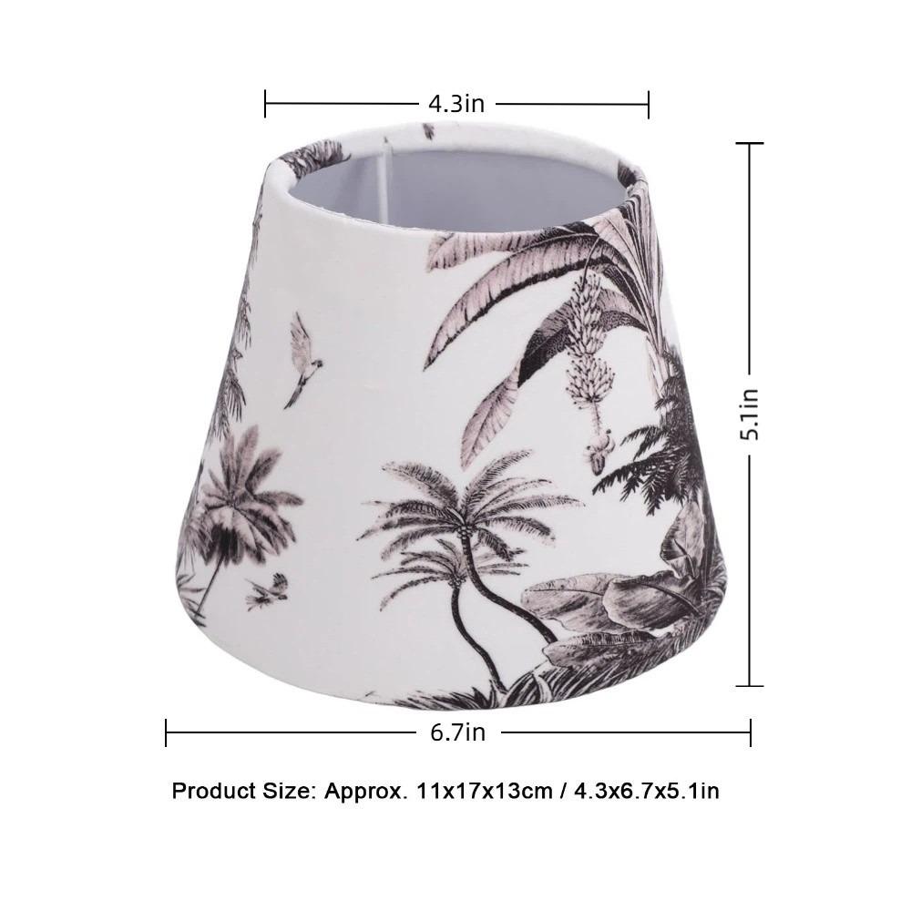 Clip On Design Lampshade Fabric Chandelier Lamp Shades Unique Wall Lamp Shade Table Lamp