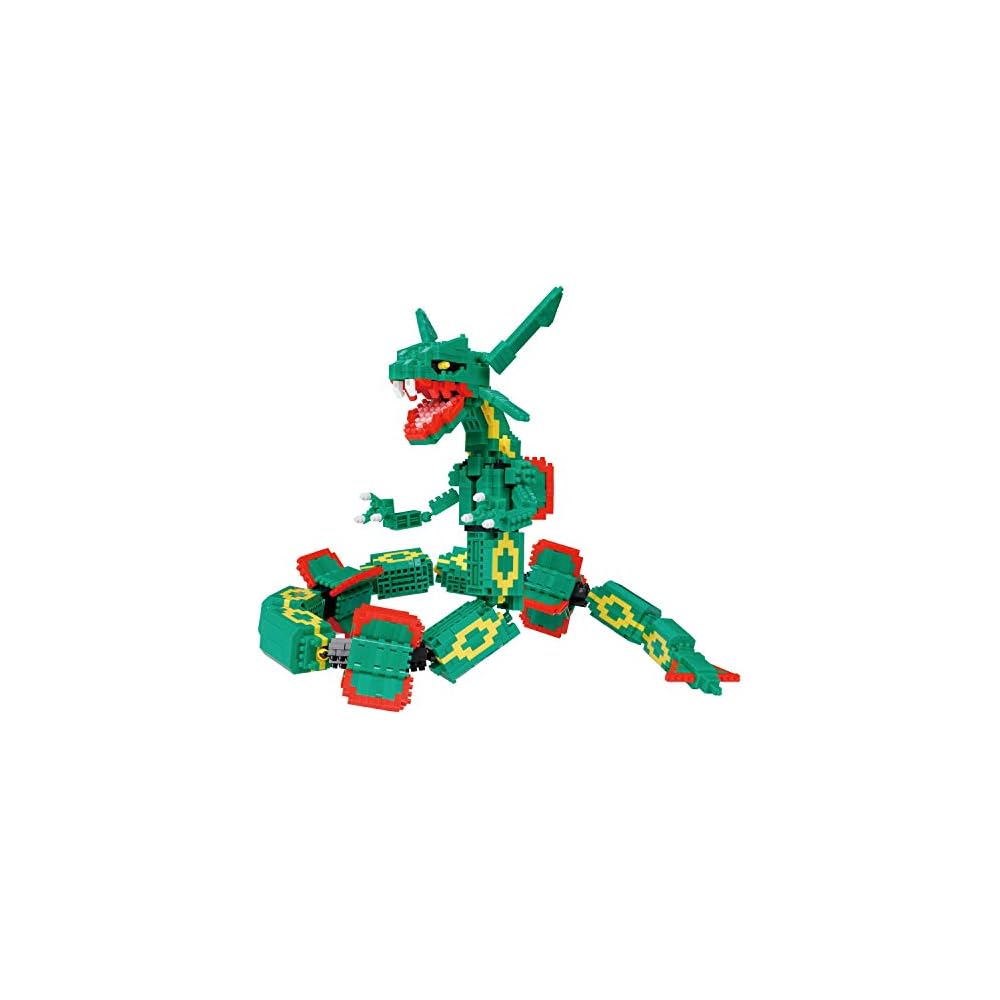 Kawada Nano Block Pokmon Rayquaza Extreme DX Building Set 150 Pieces