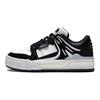 Li-Ning Morning Glow Fashion Reflective Height Increasing Low Top Sneakers Women Sneakers White Black AGCS354-2