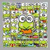 53 Sanrio Keroppi Graffiti Cartoon Stickers for Laptop, Suitcase, and Scooter Decoration