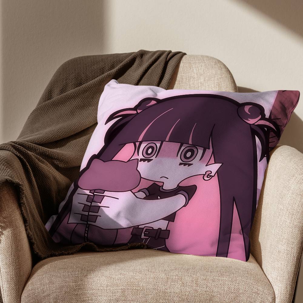 Art Panty Stocking with Garterbelt Pillow Case Living Room Sofa Cushion Cover Suitable For Home Bedroom Room Decoration