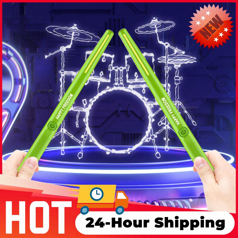 Lufttrommel mit Drumsticks Tragbares Smart Electronic Drum Set mit Drumsticks Elektronische Virtuelle Lufttrommel Drumsticks Pedale Geschenk f