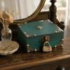 Wooden Jewelry Storage Box Exquisite Finish Necklace Earring Organizer  Home Decoration